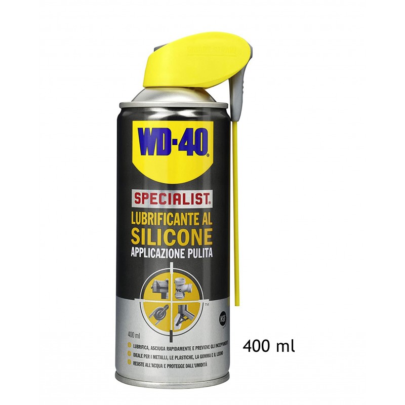 Spray lubrificante al silicone WD-40